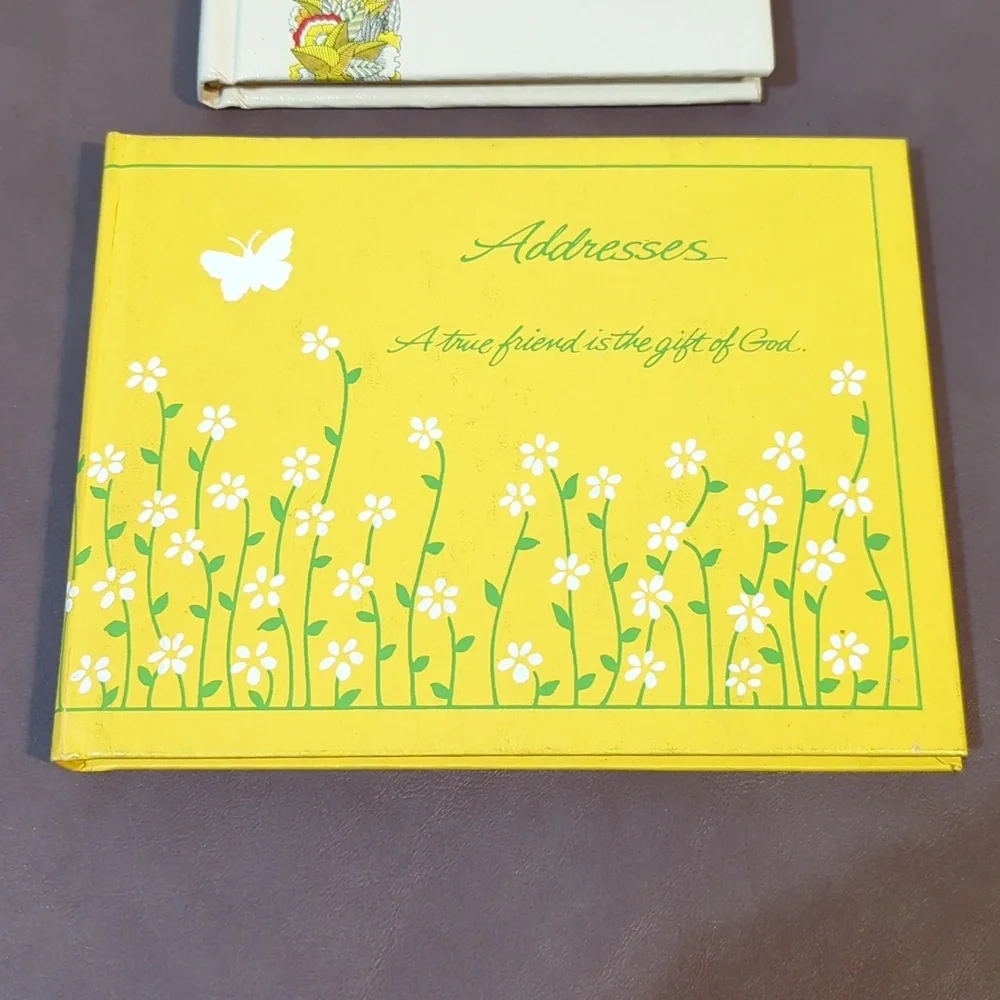 2 Address Books 1973 C R Gibson 1982 Eve Lights Liggett & Myers Tobacco Co
